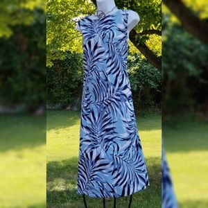 Elizabeth Claiborne | Tropical summer dress